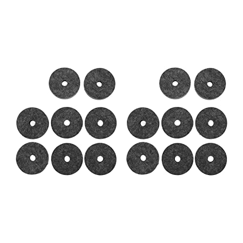 Drum-Pads, Ersatzzubehör für Höhenpositionierungen für eine Langlebige Schutzlebensdauer das Batteriekit (GRAY) von Generic