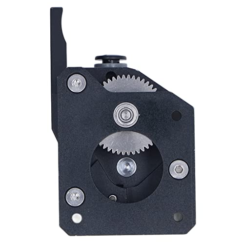 Dual Gear Extruder, 2 Gear Treiber für MK8 ANET A8 Upgrade 3D -Drucker -Extruder -Kit mit Kompaktem Design All Metal für Hohe Auflösung und Hohen Durchflussdruck (Linke Hand) (Rechte Hand) von Generic
