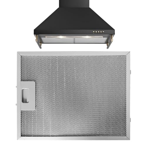 Dunstabzugshaubenfilter, leicht zu reinigender Dunstabzugshauben-Metallgitterfilter für die Küche | Dunstabzugshaubenteile zum Kochen von Nudeln, Grillen von Fleisch, Rühren von und Frittieren von Generic