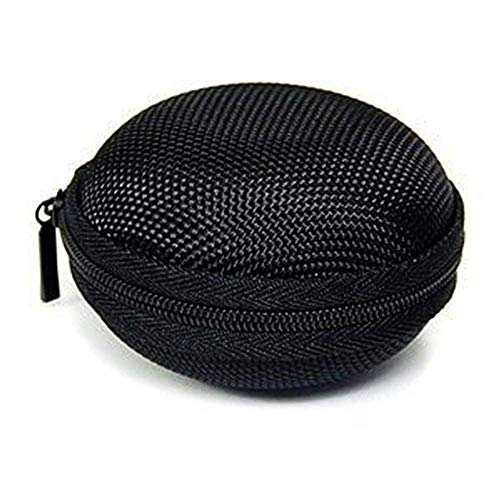 EVA Tragbare Headset Paket Mini Kopfhörer Fall Headset Zubehör Aufbewahrungsbox Zubehör Tasche für Kopfhörer Schwarz von Generic