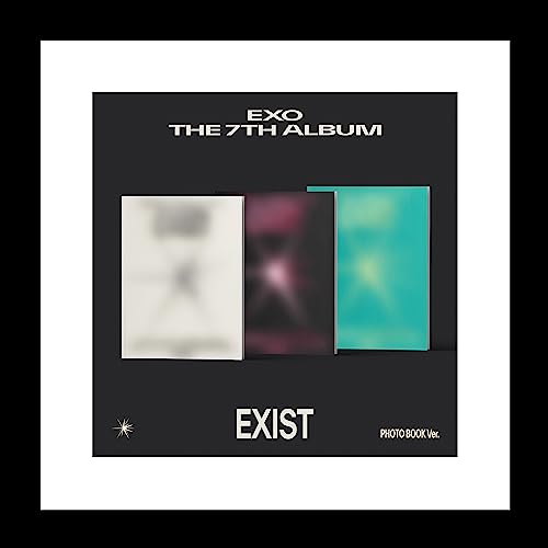 EXO EXIST 7. Album Standard Version 3 Cover Set CD + 112p Fotobuch + 1p Mini Poster auf Pack+1p Postkarte+1p PhotoCard+Tracking Sealed EXO EXIST 7. Album Standard Version 3 Cover Set CD + 112p Fotobuch + 1p Mini Poster auf Pack+1p Postkarte+1p PhotoCard+Tracking Sealed von Generic
