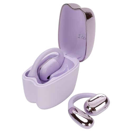 Echtzeit -Übersetzung Drahtloser -Ohrhörer für 140 Sprachen Tragbare Touch Control Ohrhörer für Geschäftstreffen ABS Material (Purple) von Generic