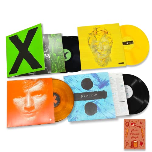 Ed Sheeran Vinyl Collection: Subtract - (Limited Yellow Edition) / Multiply x / Divide ÷ / Plus + / + Including Bonus Art Card von Generic