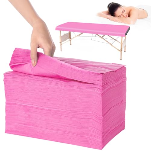 Einweg-Massage-Bettlaken, 71 x 31,5 cm, Tattoo- und Spa-Bettbezüge, Vliesstoff, atmungsaktiv, für Hygiene, 100 Stück Einweg-Massage-Bettlaken, 71 x 31,5 cm, Tattoo- und Spa-Bettbezüge, Vliesstoff, atmungsaktiv, für Hygiene, 100 Stück von Generic