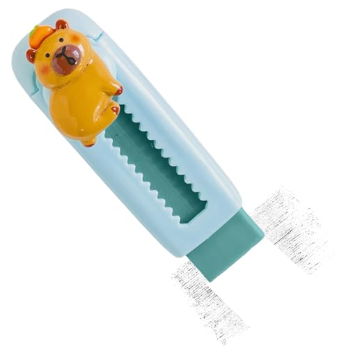 Einziehbarer Radiergummi - Entzückender Capybara Bleistift Eraser, Push -Pull -Weichgummi -Radierstock | RETRAKTABEL -Kunstwerkzeug zum Skizzieren und Färben, niedliches Schreibwarengeschenk für Kinde Einziehbarer Radiergummi - Entzückender Capybara Bleistift Eraser, Push -Pull -Weichgummi -Radierstock | RETRAKTABEL -Kunstwerkzeug zum Skizzieren und Färben, niedliches Schreibwarengeschenk für Kinde von Generic