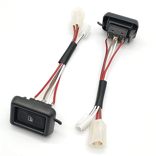 Elektrischer Fensterheberschalter Für Santana Auto Tür Elektrische Fensterheber Controller für Schalter für Glas Fensterheber für Schalter Taste(Grün) von Generic
