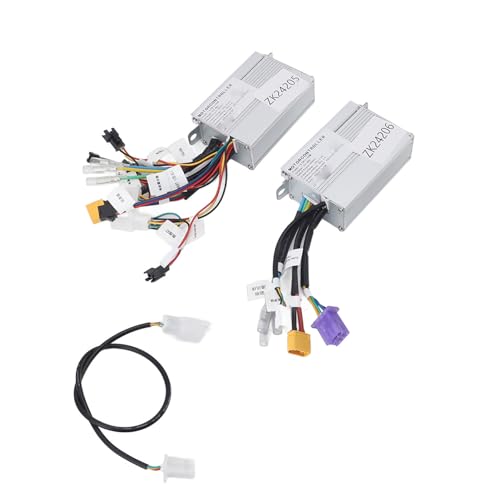 Elektrofahrrad-Controller-Kit, Elektroroller-Controller aus Aluminiumlegierung, Empfindliche 48-V-800-W-Stabile Geschwindigkeitsregelung mit Verbindungskabel für Elektrofahrräder Elektrofahrrad-Controller-Kit, Elektroroller-Controller aus Aluminiumlegierung, Empfindliche 48-V-800-W-Stabile Geschwindigkeitsregelung mit Verbindungskabel für Elektrofahrräder von Generic