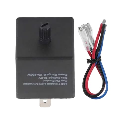 Elektronisches Blitz Des Automobils, LED -Spin -Zeichen, Hyperindikator Intermittierendes Relais - Wasserdichtes Intermittierendes Relais, Elektronisches Blinken Für LED -Glühbirnen Von Rotationssigna Elektronisches Blitz Des Automobils, LED -Spin -Zeichen, Hyperindikator Intermittierendes Relais - Wasserdichtes Intermittierendes Relais, Elektronisches Blinken Für LED -Glühbirnen Von Rotationssigna von Generic