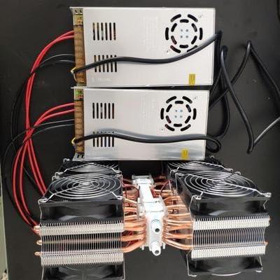 Elektronisches Kit Kühlsystem Halbleiterklimaanlage Kühlschrank Kühlmodul Kühlerzubehör DIY.(Type 16) von Generic