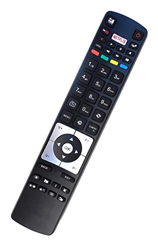 Ersatz Fernbedienung für Telefunken TV RC5118 (Netflix UND YouTube Taste) von Generic