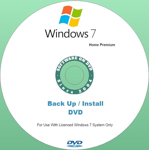 Ersatz-Installations-DVD für Windows 7 Home Premium mit SP1 in Deutsch 32 oder 64 Bit (32 Bit) von Generic