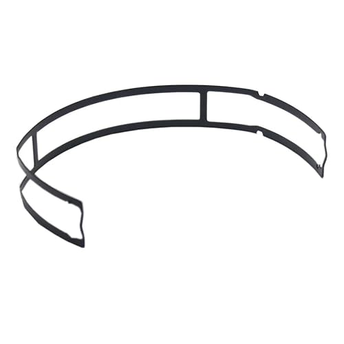 Ersatz-Kopfbügel-Bügel-Federstahlbogen für Bose für QuietComfort QC35 QC45 Kopfhörer-Reparaturteile (schwarzer Rahmen) von Generic