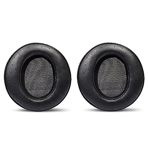 Ersatz-Ohrpolster kompatibel mit Sony MDR-Z7 & MDR-Z7 M2 Kopfhörer, Lammfell-Ohrpolster mit Netzstoff, Schwarz von Generic