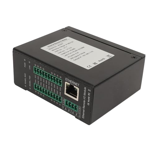 Ethernet-Remote-IO-Modul, Ethernet-Netzwerkmodul, Anti-Reverse-Verbindung, RS485-Schnittstelle, 32 Bit, für Industrielle Anwendungen von Generic