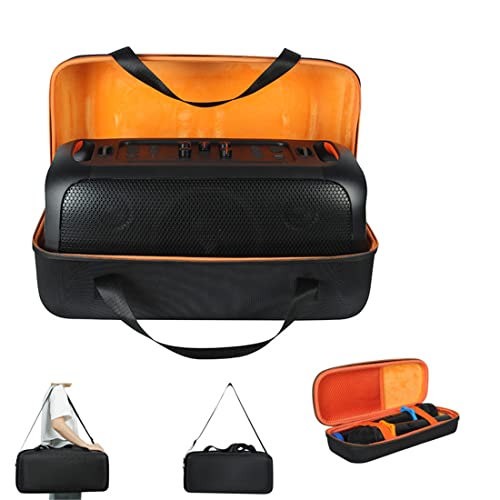 Eva-Hartschalenkoffer, geeignet für JBL PARTYBOX ON The GO, Bluetooth-Lautsprecher, Aufbewahrungstasche, Aufbewahrungsbox, tragbare Schutzhülle (Orange) von Generic
