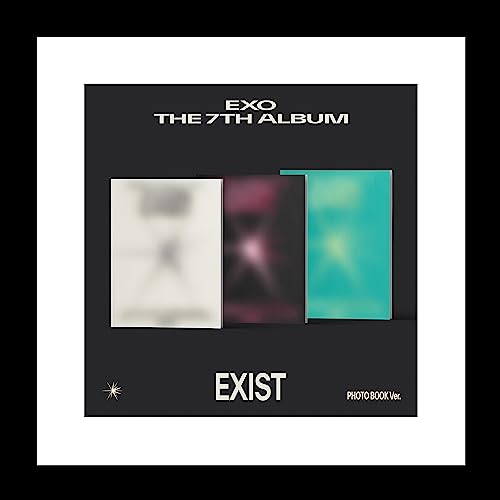 Exo Exist 7. Album, Standard-Version, zufällige Cover-CD+112p Fotobuch + 1 x Mini-Poster auf Packung+1 x Postkarte+1 x Fotokarte+Tracking versiegelt von Generic