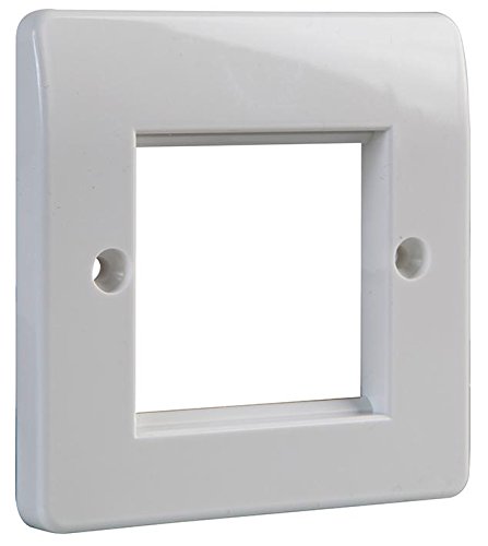 Faceplate, 1 GANG, 2MOD EURO, OFFICE, Modular & Ethernet-Anschlüsse, 1 Stück, 008-001-003-52 Faceplate, 1 GANG, 2MOD EURO, OFFICE, Modular & Ethernet-Anschlüsse, 1 Stück, 008-001-003-52 von Generic