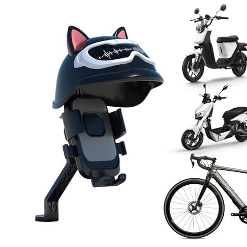 Fahrrad-Telefonhalterung, Motorrad-Lenker-Handyklemme, Roller-Zubehör, Handy-Halterung für Pendler, Navigation Fahrrad-Telefonhalterung, Motorrad-Lenker-Handyklemme, Roller-Zubehör, Handy-Halterung für Pendler, Navigation von Generic