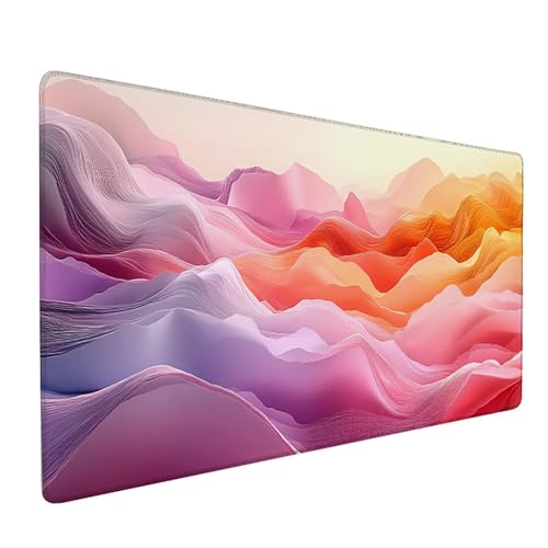 Farbe Gaming Mauspad XXL 1600x800x3mm, Schreibtischunterlage Kunst Mousepad Groß mit Vernähten Kanten, Rutschfester Gummibasis Mauspad Gaming XXXL Desk Mat, Mouse Pad Groß für Büro, PC, Zuhause V-6874 Farbe Gaming Mauspad XXL 1600x800x3mm, Schreibtischunterlage Kunst Mousepad Groß mit Vernähten Kanten, Rutschfester Gummibasis Mauspad Gaming XXXL Desk Mat, Mouse Pad Groß für Büro, PC, Zuhause V-6874 von Generic