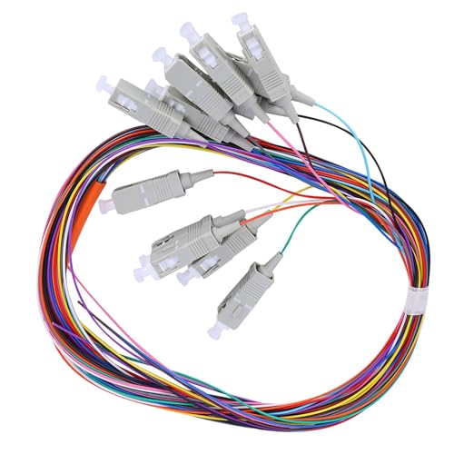 Faser -Zopf -Kabel SC UPC Multimode 12 Pol Bündel Pigtail mit PVC -Schale hohe Stabilität und Haltbarkeit für optische Faserkommunikationssysteme und lokale Netzwerke 1,5 Meter Faser -Zopf -Kabel SC UPC Multimode 12 Pol Bündel Pigtail mit PVC -Schale hohe Stabilität und Haltbarkeit für optische Faserkommunikationssysteme und lokale Netzwerke 1,5 Meter von Generic