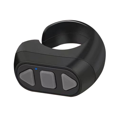 Fernbedienung für Fingerspitze, Scrollring mit Fernbedienung | Clicker für Telefon Seite Turner Clicker, kabellose Video-Fernbedienung für Drehspiegel, Ring Fernbedienung für Fingerspitze, Scrollring mit Fernbedienung | Clicker für Telefon Seite Turner Clicker, kabellose Video-Fernbedienung für Drehspiegel, Ring von Generic