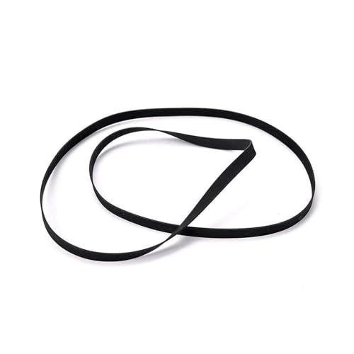 Flacher Antriebsriemen 4mm Breite 0,6mm Dicke für Plattenspieler, LP-Player, Phonograph, Grammophon(Fold Length 235mm) von Generic