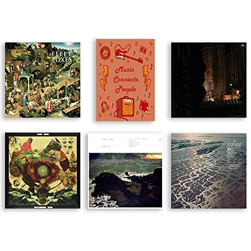 Fleet Foxes 5 CD Studio Albums / Fleet Foxes / Helplessness Blues / Crack-Up / Shore / A Very Lonely Solstice / with Bonus Art Card von Generic