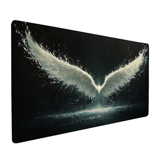FlüGel Mauspad XXL 1500x800x3mm, Vogel Mousepad Gaming, Schreibtischunterlage mit rutschfeste Gummibasis, Verbessert Präzision und Geschwindigkei Wasserdicht und Langlebig Desk Mat für Büro PC O-2235 FlüGel Mauspad XXL 1500x800x3mm, Vogel Mousepad Gaming, Schreibtischunterlage mit rutschfeste Gummibasis, Verbessert Präzision und Geschwindigkei Wasserdicht und Langlebig Desk Mat für Büro PC O-2235 von Generic