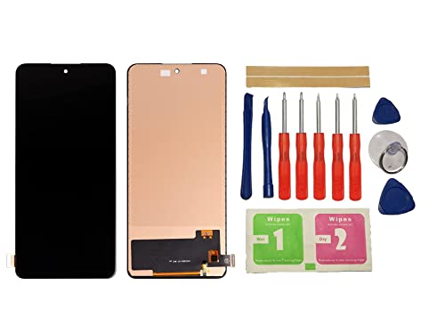 Flügel für Xiaomi Redmi Note 10 pro M2101K6G M2101K6R TFT Display LCD Ersatzdisplay Schwarz Touchscreen Digitizer Bildschirm Glas Assembly (ohne Rahmen) Ersatzteile von Generic