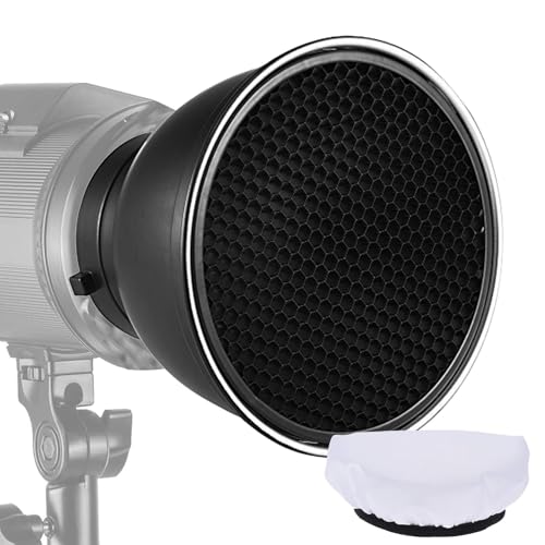 Fotografie-Lichtabdeckung, 17,8 cm, Standard-Fotografie-Diffusor-Abdeckung, Lampenschirm-Gitter, Stroboskop-Reflektor, weiches Tuch, tragbare Lichtabdeckung für Fotografie Fotografie-Lichtabdeckung, 17,8 cm, Standard-Fotografie-Diffusor-Abdeckung, Lampenschirm-Gitter, Stroboskop-Reflektor, weiches Tuch, tragbare Lichtabdeckung für Fotografie von Generic