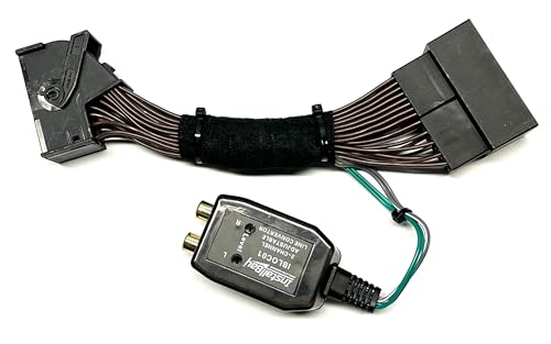 Fügen Sie eine Sub-Bass-Subwoofer-AMP-Adapter-Schnittstelle zum werksseitigen Autoradio hinzu, hergestellt für einige BMW + Mini: kein Glasfaser-Fabriksystem - unten aufgeführte Fahrzeuge von Generic