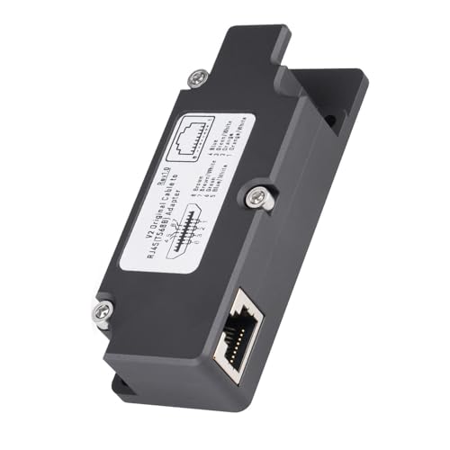 Für Dishy V2-Kabeladapter, Gehäuse aus Aluminiumlegierung, Hocheffizienter Ethernet-Kabeladapter mit CAT 8-Kabel Für PoE-Stromversorgung von Generic