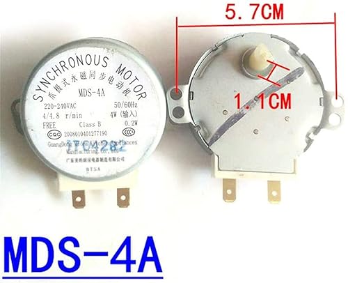 Für MIDEA Mikrowellenherd-Drehtellermotor MDS-4A 220V 4W für MIDEA Mikrowellenofen-Reparaturteile Für MIDEA Mikrowellenherd-Drehtellermotor MDS-4A 220V 4W für MIDEA Mikrowellenofen-Reparaturteile von Generic