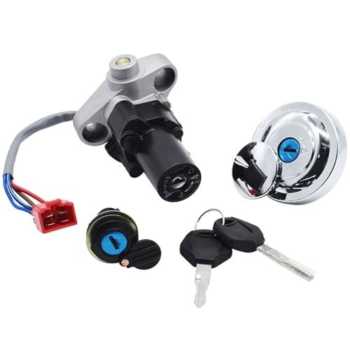 Für XVS650 Für V-Star Für Custom 1998 1999 2000 2001 2002 2003 2004 2005 2006 2007-2017 Zündschalter-Sperrsatz von Generic