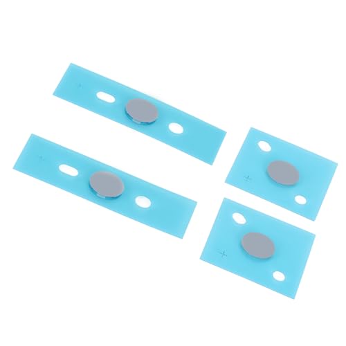 Fußpolster für Laptop-Unterteile, Professionelle Ersatz-Laptop-Gehäusefüße, rutschfest, für Reparaturen (Blue) von Generic