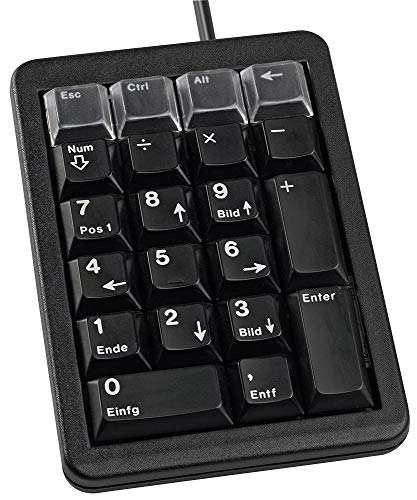 G84-4700LUCUS-2 USB-Tastatur, programmierbar, Schwarz, Tastaturen, 1 Stück von Generic