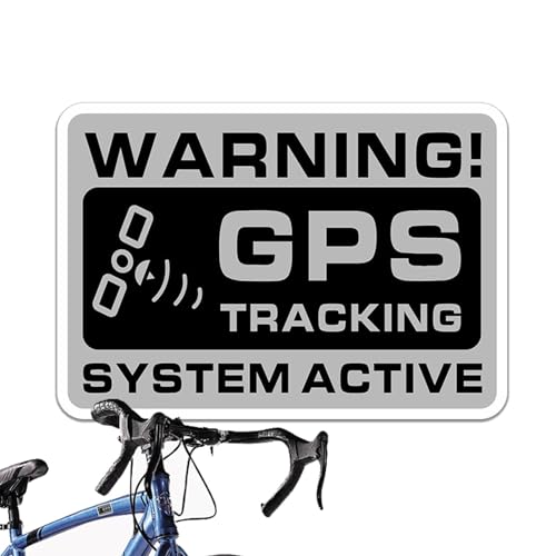 GPS-Tracker Aufkleber – Autoalarm-Aufkleber | Auto-Sicherheitsalarm-Aufkleber, 10 Autoschloss-Aufkleber, Sicherheitswarn-Tracking-Aufkleber von Generic