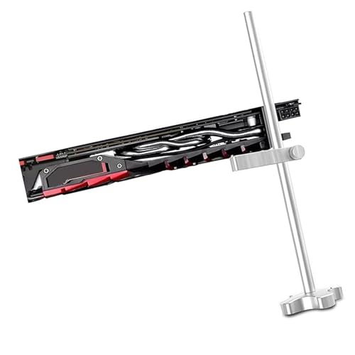 GPU-Halterung, GPU-Halterung mit Kühler, Vertikale Installation, Kartenhalterung GM961 Computer-Grafikkarten-Einzelpunkthalterung, GPU-Durchhanghalterung für Alle Grafikkarten von Generic