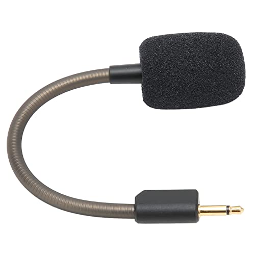 Gaming-Headsets-Mikrofon, Transparenter Ersatz-Mikrofonarm, Verstellbar mit Schaumstoffabdeckung für BlackShark V2 von Generic