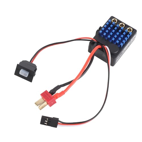 Gebürstete ESC, Gebürstete Controller Elektronischer Geschwindigkeitsregtiker Bürstloser Motor ESC 35A Bürstenloser ESC -Fernbedienungssteuerungsemotor für 1:18 1:16 RC -Autos Kurzer Draht Gebürstete ESC, Gebürstete Controller Elektronischer Geschwindigkeitsregtiker Bürstloser Motor ESC 35A Bürstenloser ESC -Fernbedienungssteuerungsemotor für 1:18 1:16 RC -Autos Kurzer Draht von Generic