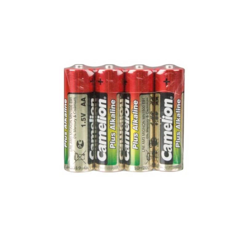 Generic ALKALI-MANGAN AA / LR6 1.5 V 2600 mAh (4 St./ Schrumpffolie) Batterie, (1 St) von Generic