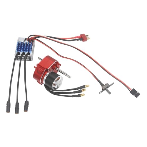Generic Bürstenloser Motor Full Metal Gearbox ESC Combo Elektrische Speed Controller für 1/12 RC -Auto -RC -Zubehör für MN99S MN82 MN168, Red T Generic Bürstenloser Motor Full Metal Gearbox ESC Combo Elektrische Speed Controller für 1/12 RC -Auto -RC -Zubehör für MN99S MN82 MN168, Red T von Generic