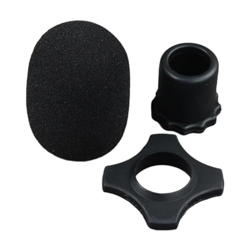 Generic Handheld Mikrofon Windschutzscheibe Anti Roll Mic Abdeckung für Aufnahme Studio, Schwarz Generic Handheld Mikrofon Windschutzscheibe Anti Roll Mic Abdeckung für Aufnahme Studio, Schwarz von Generic
