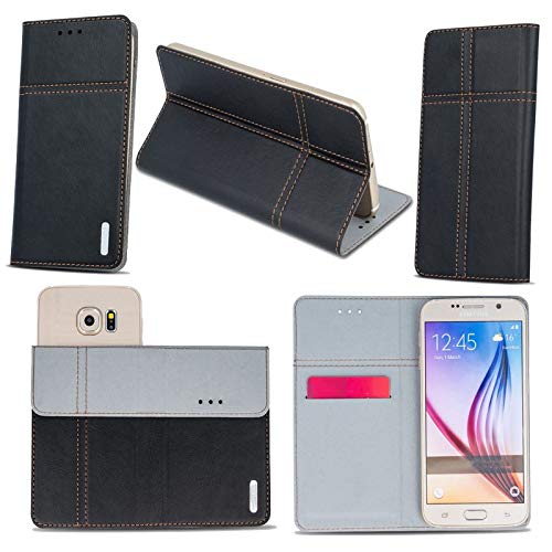 Generic Handy Tasche für Bea-fon M6s Plus Premium Book Case Klapp Cover Schutz Etui Hülle von Generic