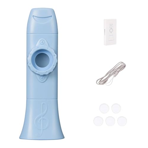Generic Kazoo Leicht zu Erlernen Ein Verstellbarer Ton Oraler Flöte für Musikliebhaber Kinder Geigen Klavier, Blau von Generic