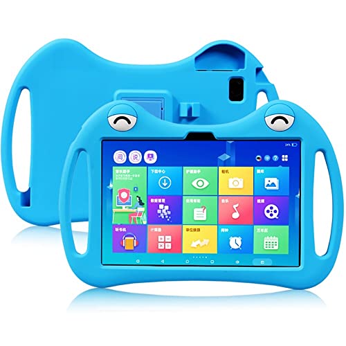 Kindertasche für Alcatel 1T 10 2020 Klappbarer Ständer Verstellbare Tablet-Hülle für Alcatel 3T 10 Weiche Silikontasche (Color : Blue, Size : Alcatel 1T 10 2020) von Generic