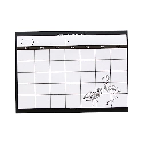 Generic Monatsplaner, undatierter Kalender, Schreibtischunterlagen, verbesserter Planungsblock mit Brett, 30 Blatt Abreißseiten von Generic