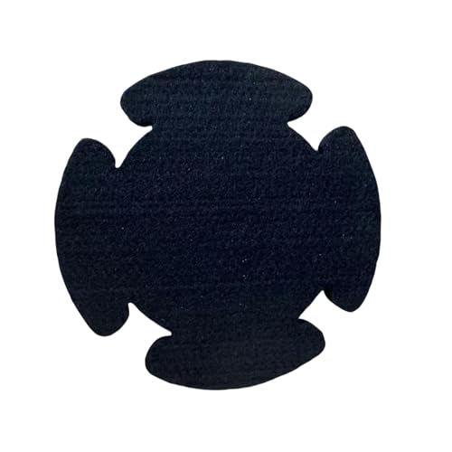 Generic Trommelverstärkungspatch Drumhead Filz Ersatzschutzaufkleber für Jazz Percussion Instrument Kick Drum Set Teile, Dick Generic Trommelverstärkungspatch Drumhead Filz Ersatzschutzaufkleber für Jazz Percussion Instrument Kick Drum Set Teile, Dick von Generic