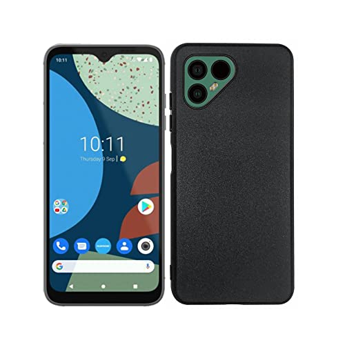 Generic fixgut® handyhülle kompatibel mit fairphone 4, weiche tpu schutzhülle schwarz von Generic