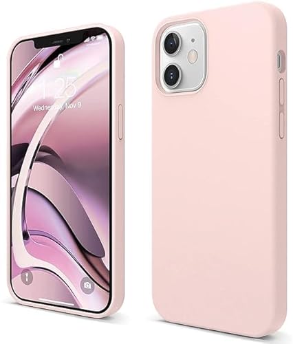 GioTeck Handyhülle silikon Handytasche für iPhone 12/12 Pro [Drop Protection] [Anti-Fingerprint] Wireless Charging,Mobile case Compatible for iPhone 12/12 Pro Full Body Protection. (Rosa) von Generic